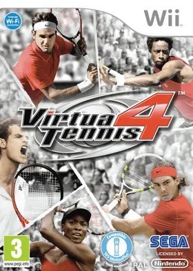 Virtua Tennis 4 box cover front